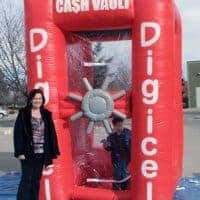 Digicel Inflatable Cash Machine
