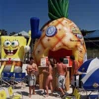 SpongeBob Inflatable Booth