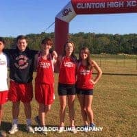 Clinton High XC Inflatable Arch Sports Inflatable