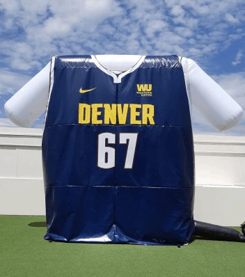 Denver Nuggets Jersey Boulder Blimp Sports Inflatable