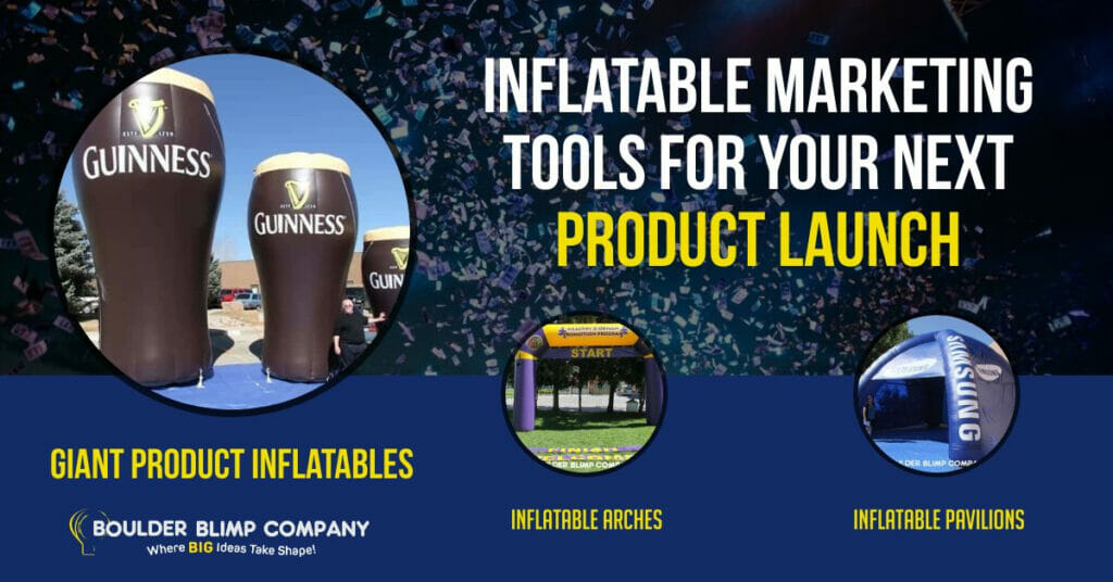 Inflatable Marketing Tools Product Launch