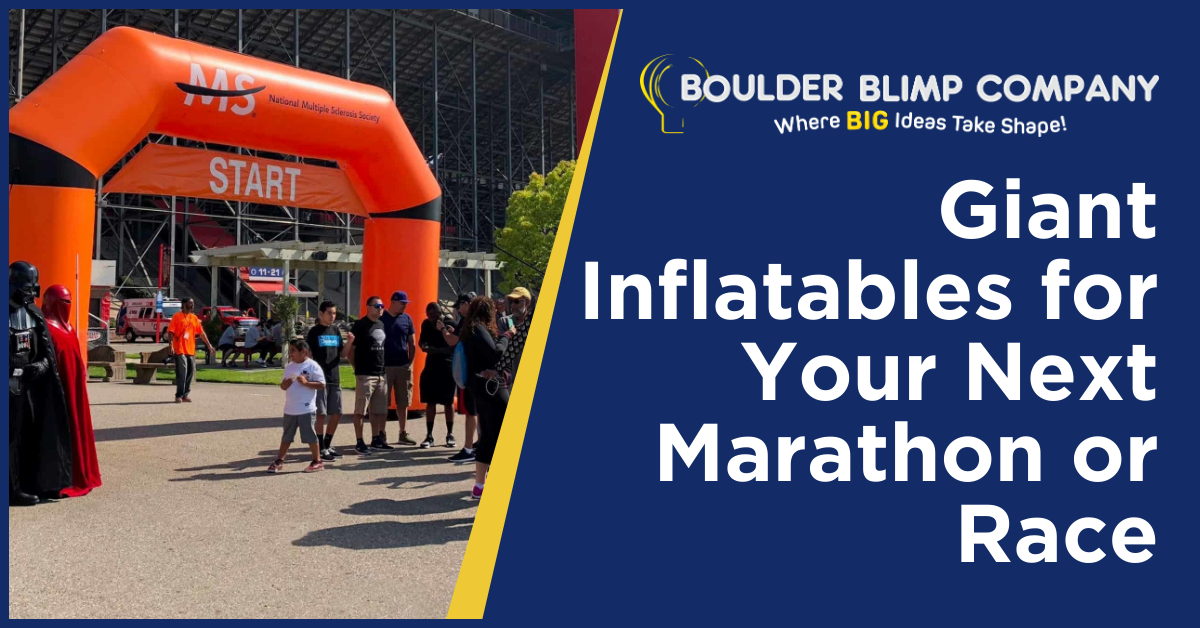 Giant Inflatables for Your Next Marathon or Race