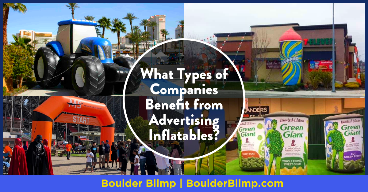 What Types of Companies Benefit from Advertising Inflatables?