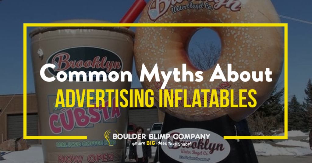 Common Myths About Advertising Inflatables