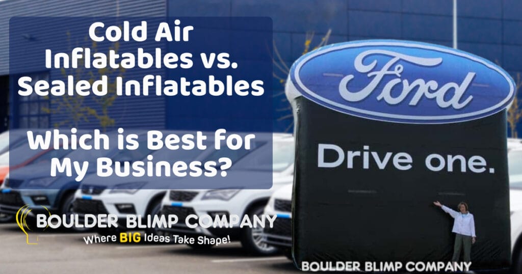 Cold Air Inflatables vs. Sealed Inflatables