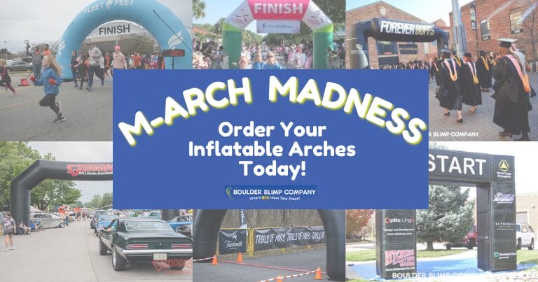 inflatable arches for march madnes