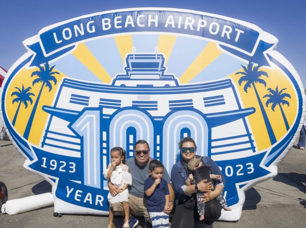 Long Beach Airport 100 Years Inflatable Logo