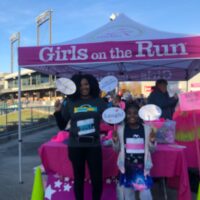 Custom Vendor Tent Photo Booth for Girls on the Run