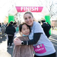 Girls on the Run Philadelphia 5k Finish Line with Inflatable ARch