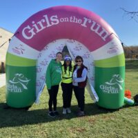 Inflatable Tubular Arch for Girls on the Run