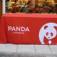 panda table cover