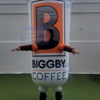 Biggby Coffee Inflatable Costume