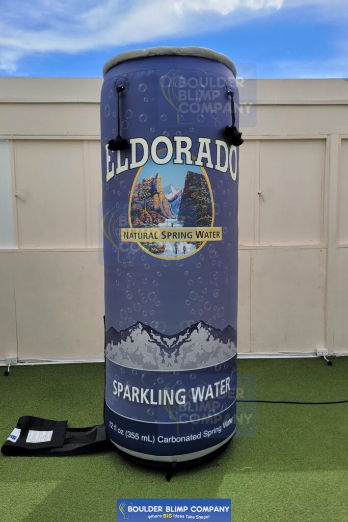 El Dorado Sparkling Water Inflatable Can Replica