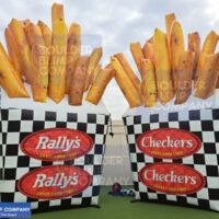 Inflatable Fries Replica for Rally's