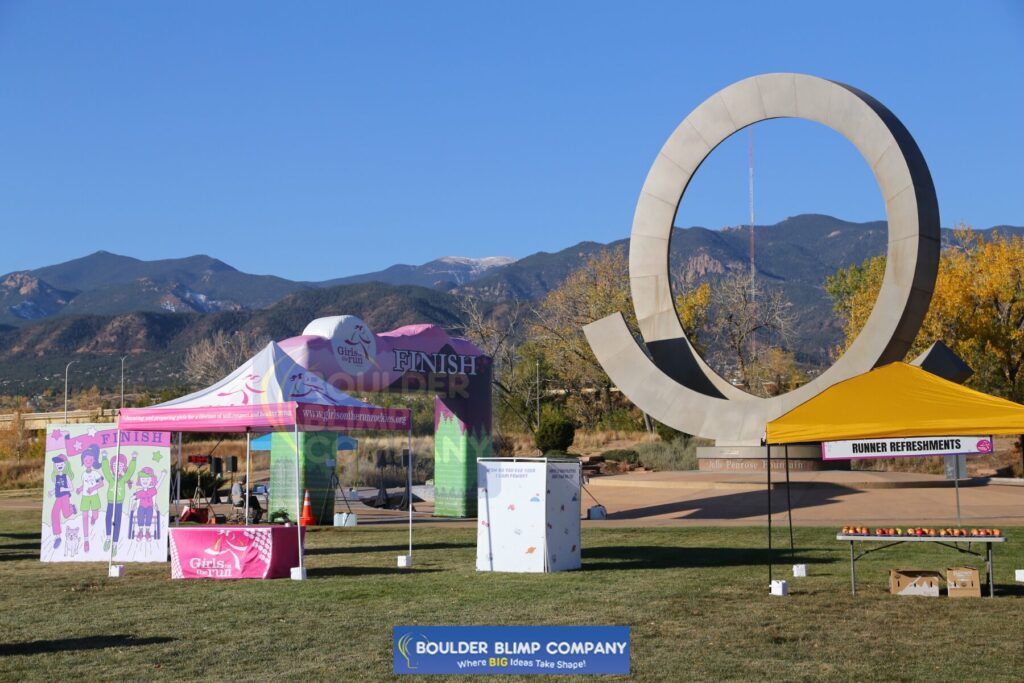 Inflatable Arch & Vendor Tent for Girls on the Run