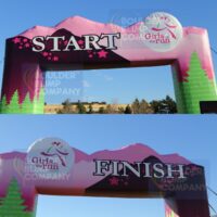 Start and Finish Line 5K Inflatable GOTR Arch