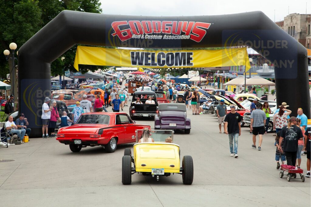 GoodGuys Inflatable Arch for Auto Show