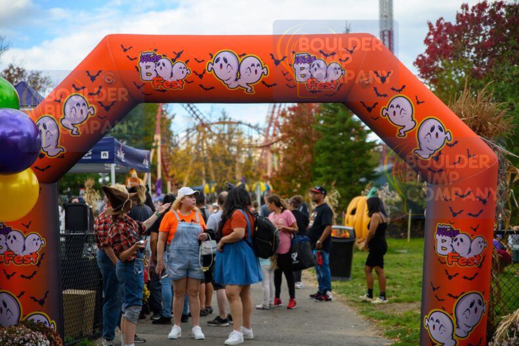 Inflatable Halloween Arch for Amusement Park