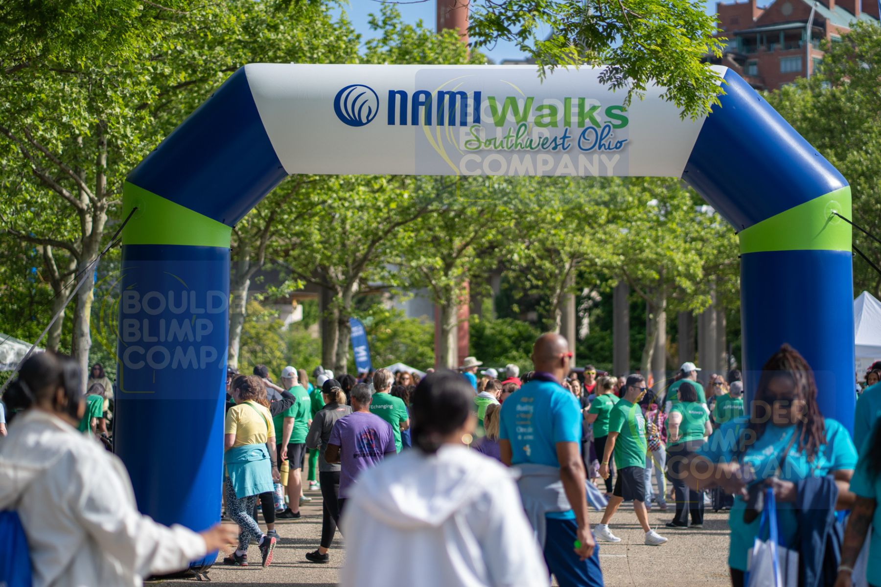 Nami Walks Custom Inflatable Arch