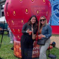 Inflatable Strawberry for Watsonville Community Event