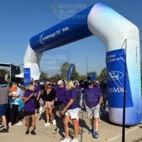 Inflatable Arch for Diabetes Walk