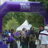 Walk to End Alzheimer's Inflatable Arch