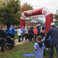 ALS Association Custom Inflatable Arch for Race