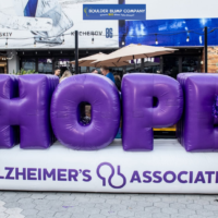 Alzheimer's Awareness Inflatable 3D Letters