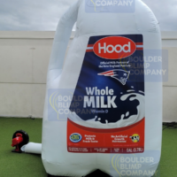 Inflatable Milk Carton Replica